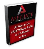 30 Ways to Get Website Traffic in 30 Minutes or Less!