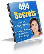 Secrets Of Creating 404 Error Pages