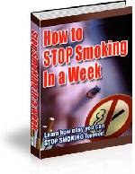 How to Stop Smoking In a Week