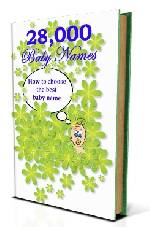 28000 Baby Name Book