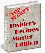 Insider's Recipes Master Edition