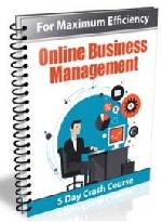 Online Business Mangement PLR Newsletter